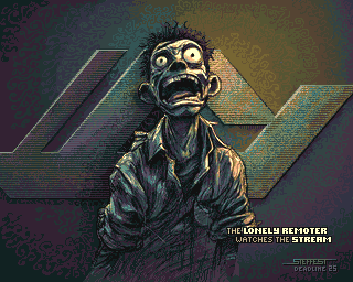 the Lonely Remoter Watches the Stream
